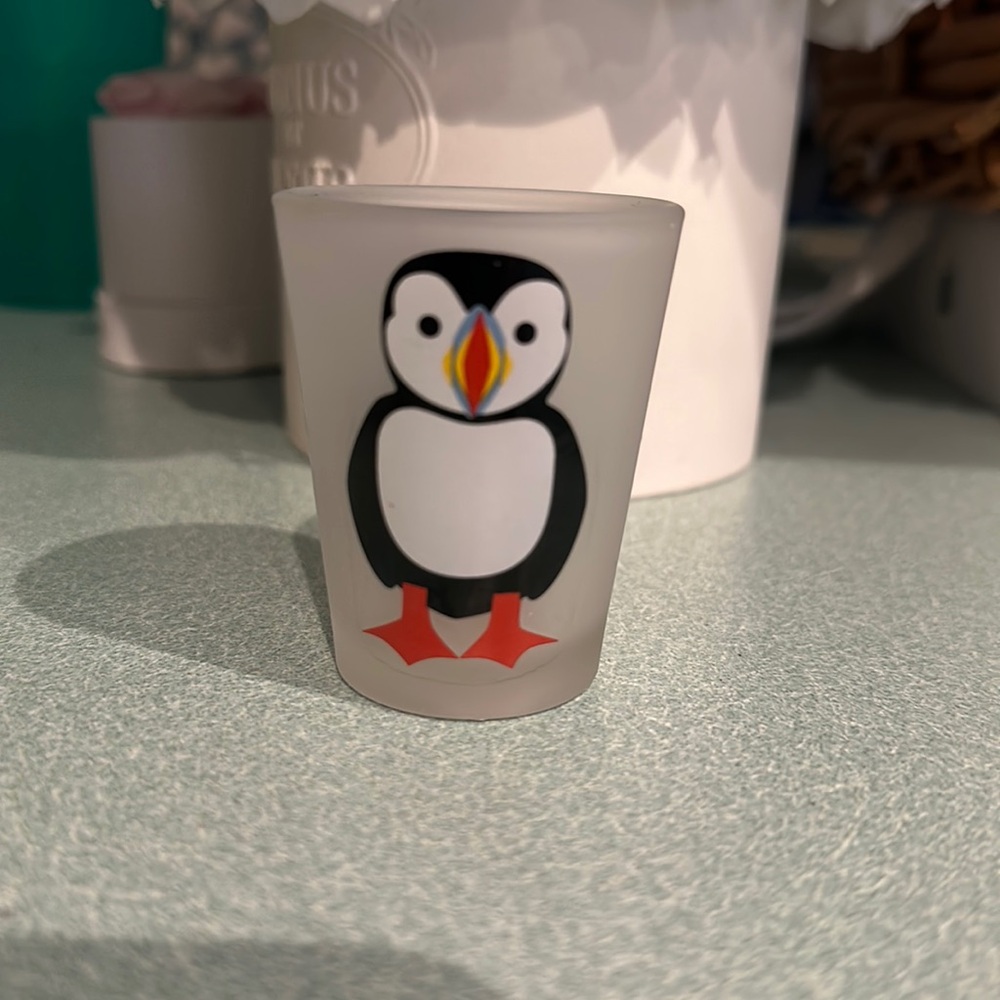 Penguin Shotglass . . .